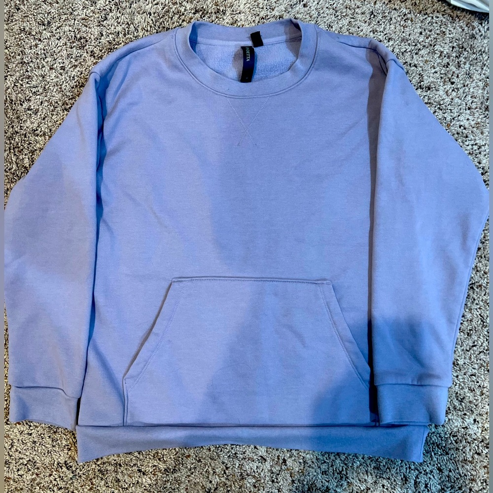 Crew neck hoodie